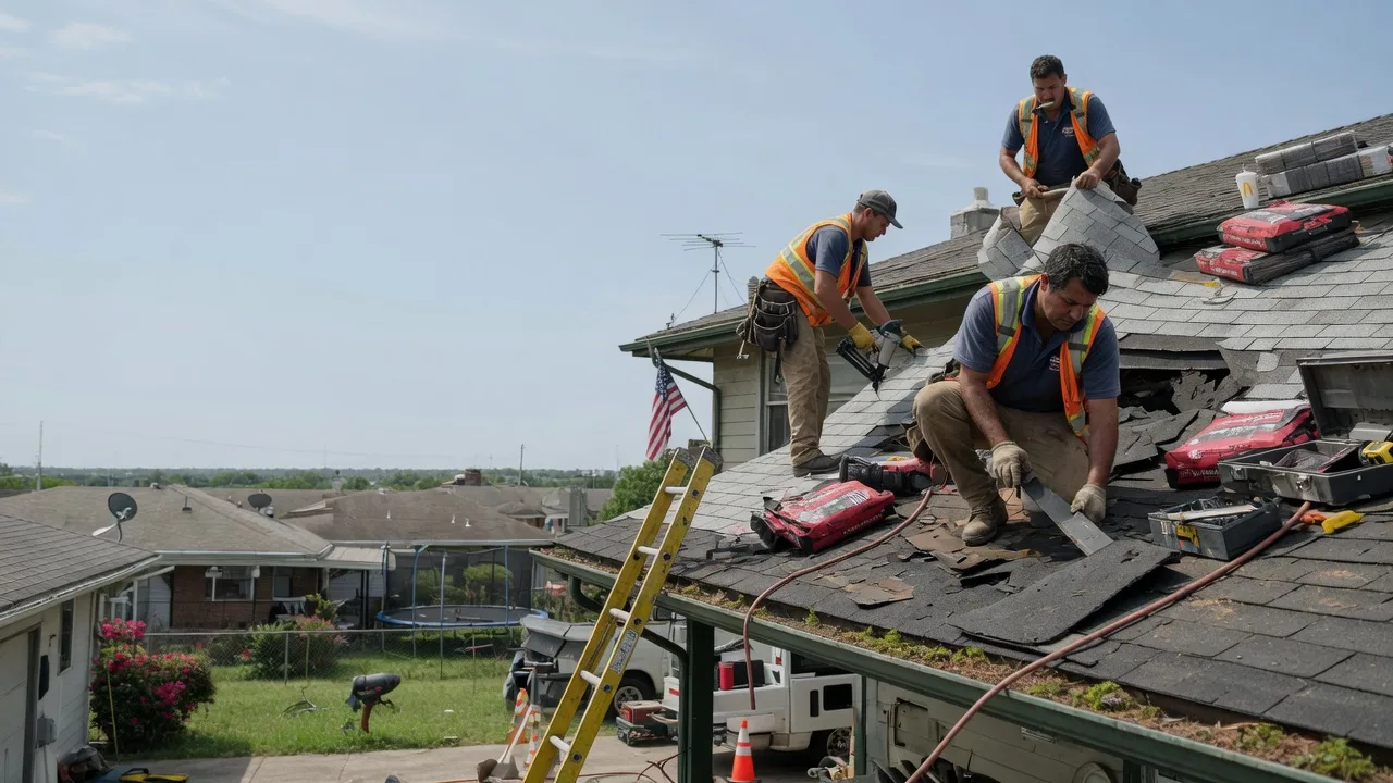 Roof Repair in Denhoff, ND near me